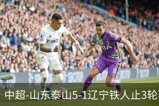 中超-山东泰山5-1辽宁铁人止3轮不胜暂升第四 泽卡2射1传瓦科双响